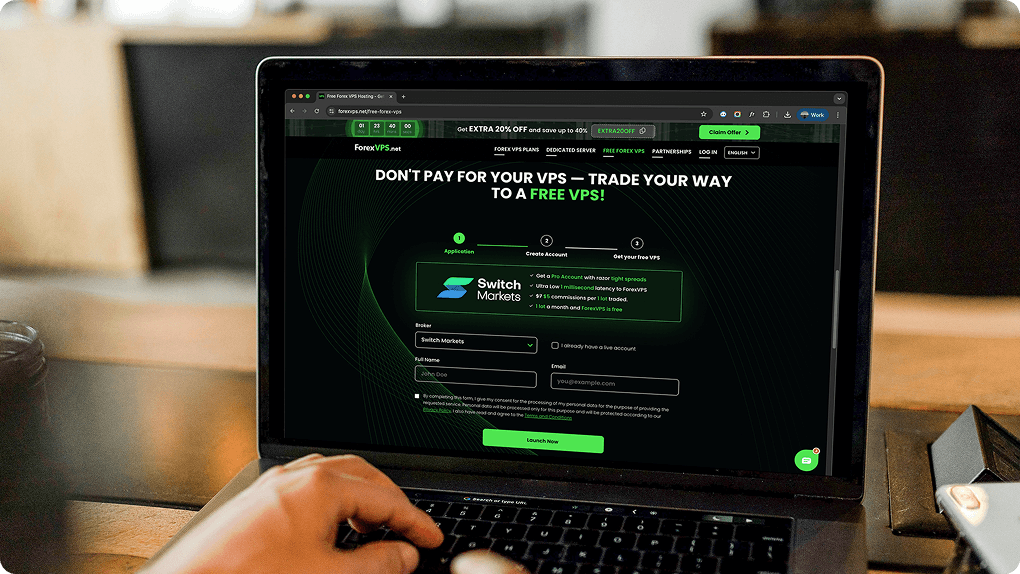ForexVPS Dashboard