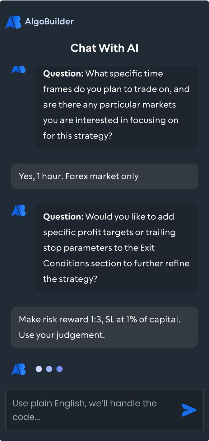AlgoBuilder AI Chat and Code (Mobile)
